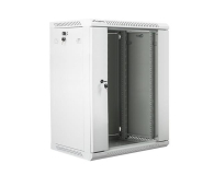 Lanberg Wisząca 19" 15U 600x450mm jednosekcyjna (szara) - 455396 - zdjęcie 5